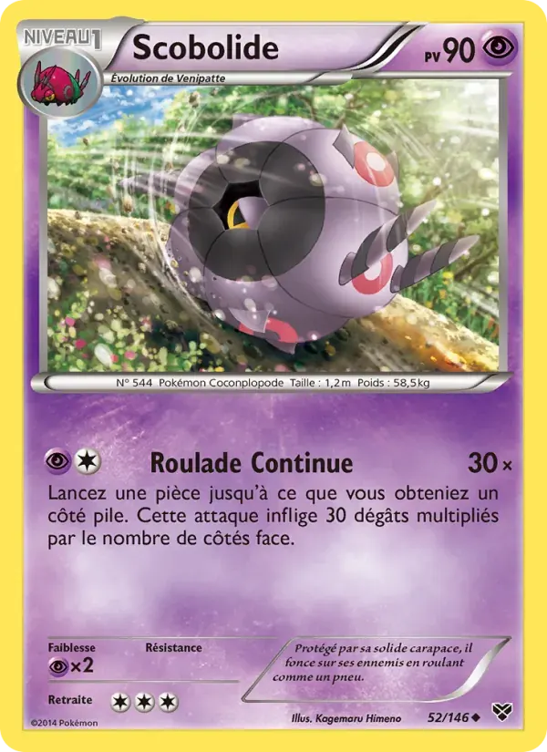 Scobolide — XY 52 French Pokémon card