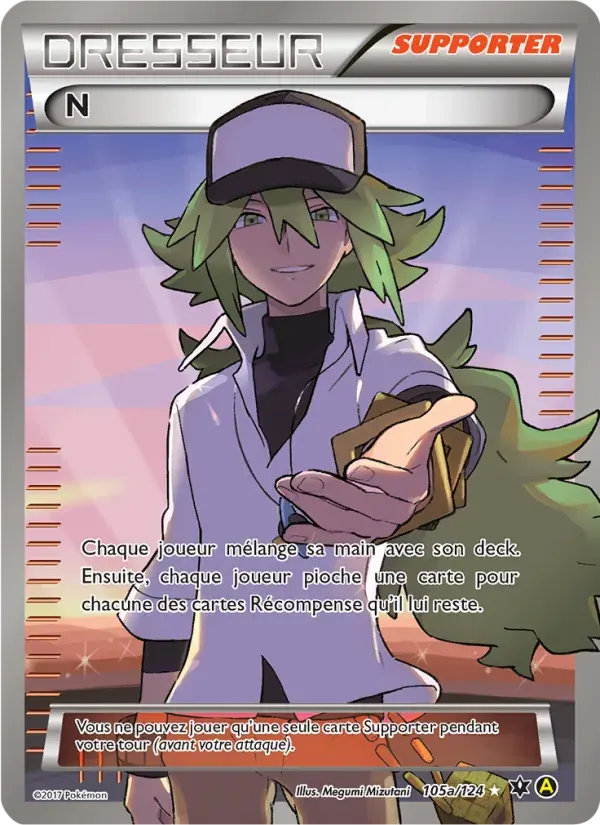 N — Impact des Destins 105a French Pokémon card