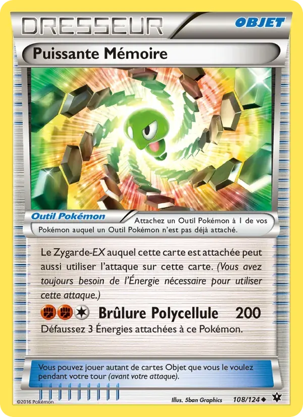 Puissante Mémoire — Impact des Destins 108 French Pokémon card