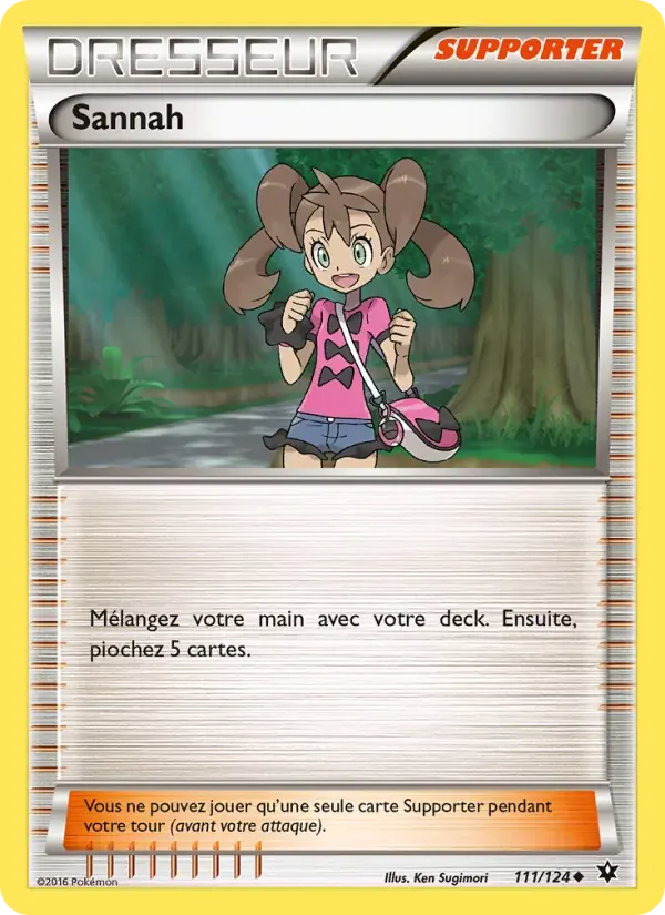 Sannah — Impact des Destins 111 French Pokémon card