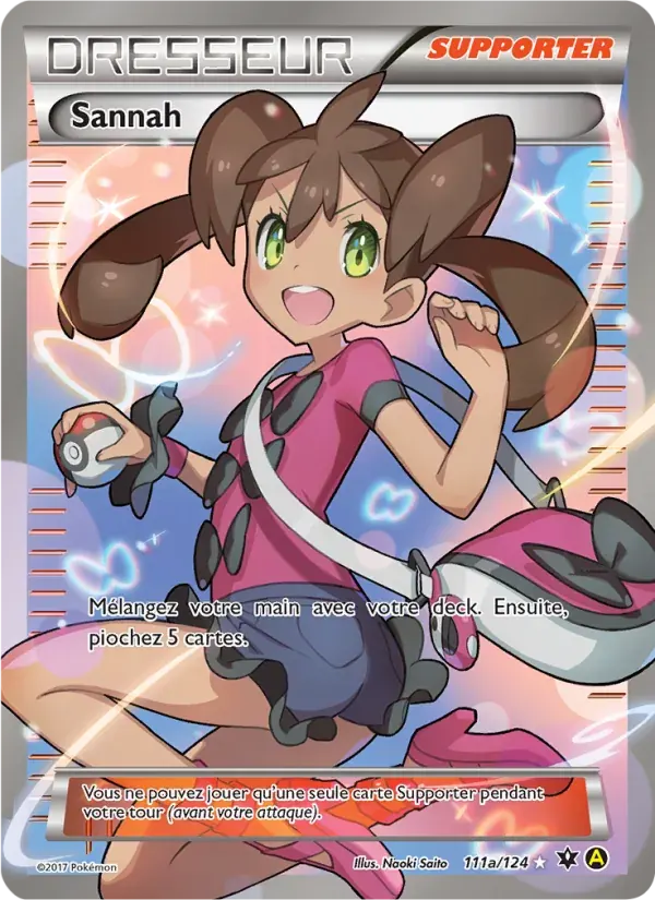 Sannah — Impact des Destins 111a French Pokémon card