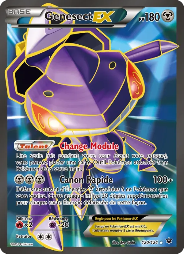 Genesect EX — Impact des Destins 120 French Pokémon card