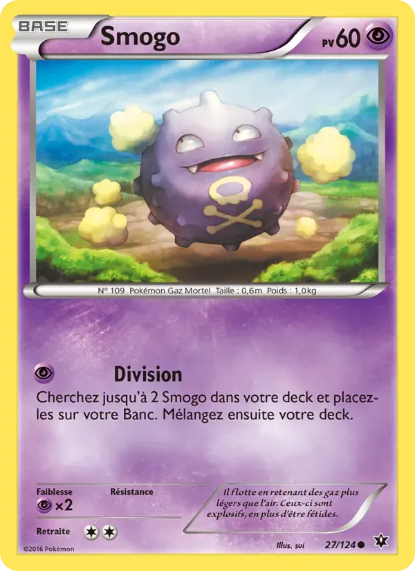 Smogo — Impact des Destins 27 French Pokémon card
