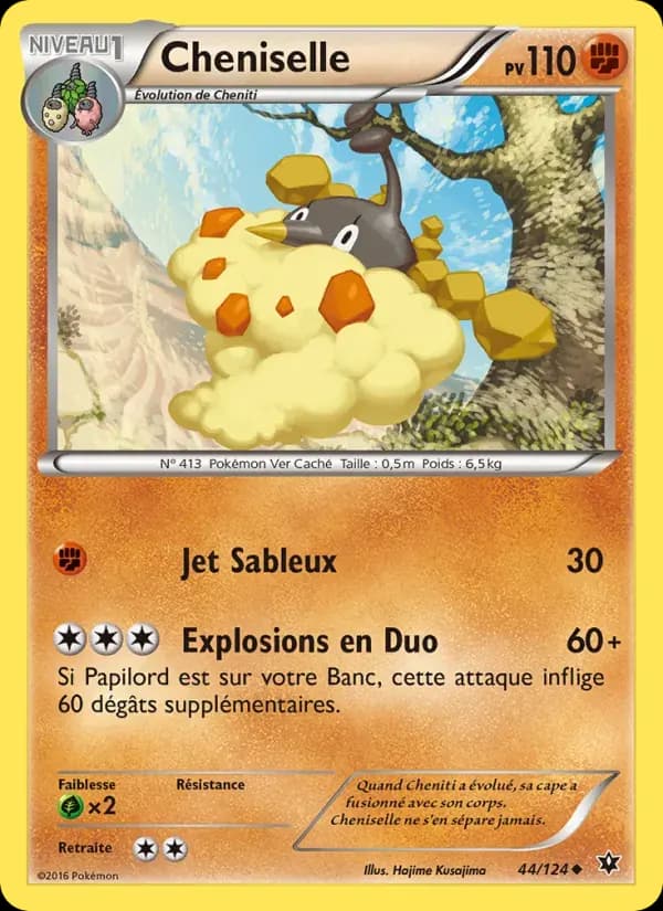 Cheniselle — Impact des Destins 44 French Pokémon card