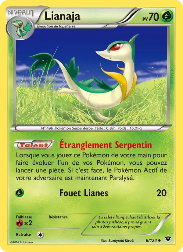 Lianaja — Impact des Destins 6 French Pokémon card