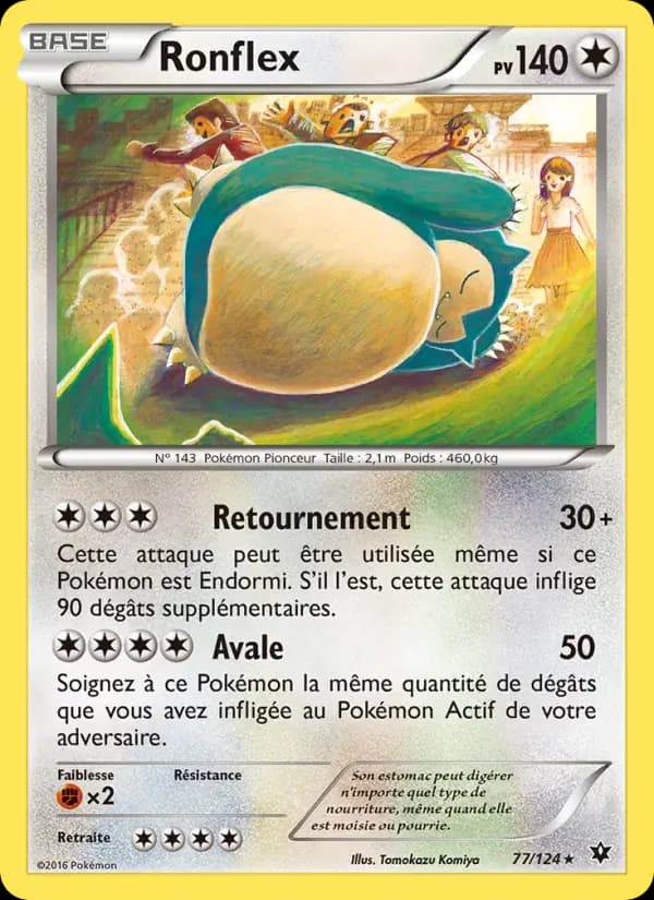 Ronflex — Impact des Destins 77 French Pokémon card