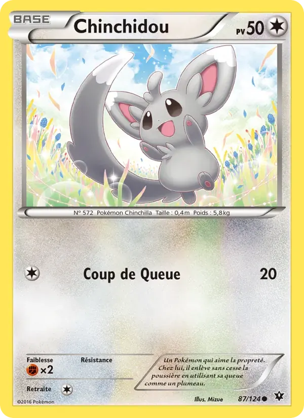 Chinchidou — Impact des Destins 87 French Pokémon card