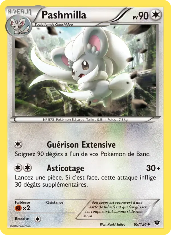 Pashmilla — Impact des Destins 89 French Pokémon card