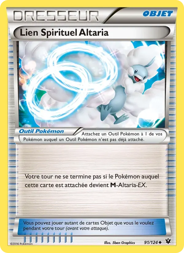 Lien Spirituel Altaria — Impact des Destins 91 French Pokémon card