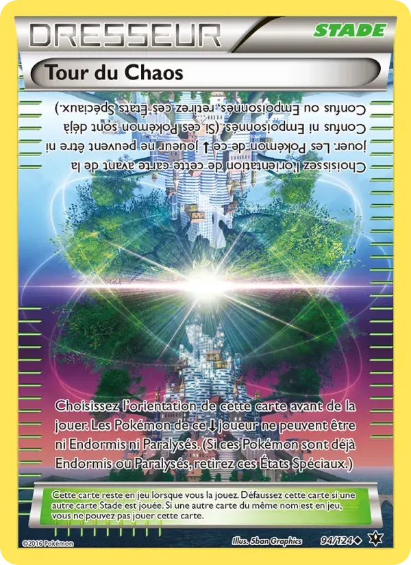 Tour du Chaos — Impact des Destins 94 French Pokémon card