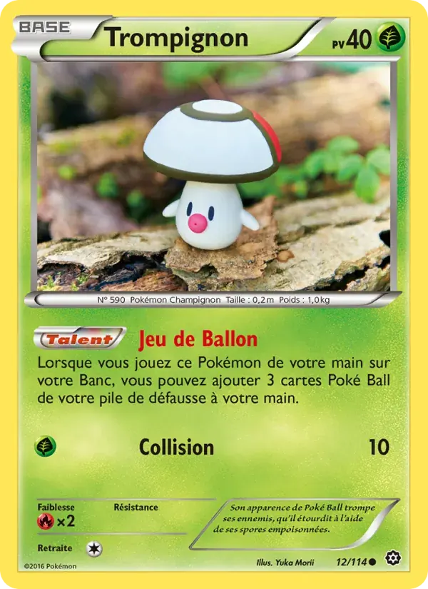Trompignon — Offensive Vapeur 12 French Pokémon card