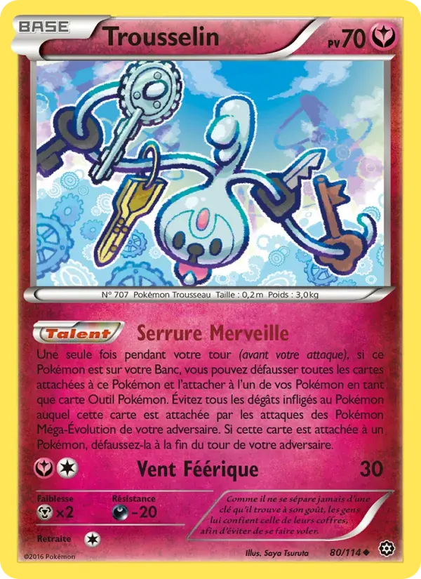 Trousselin — Offensive Vapeur 80 French Pokémon card