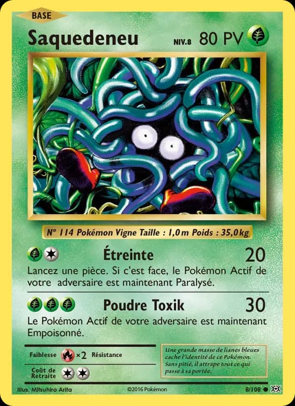 Saquedeneu — Évolutions 8 French Pokémon card