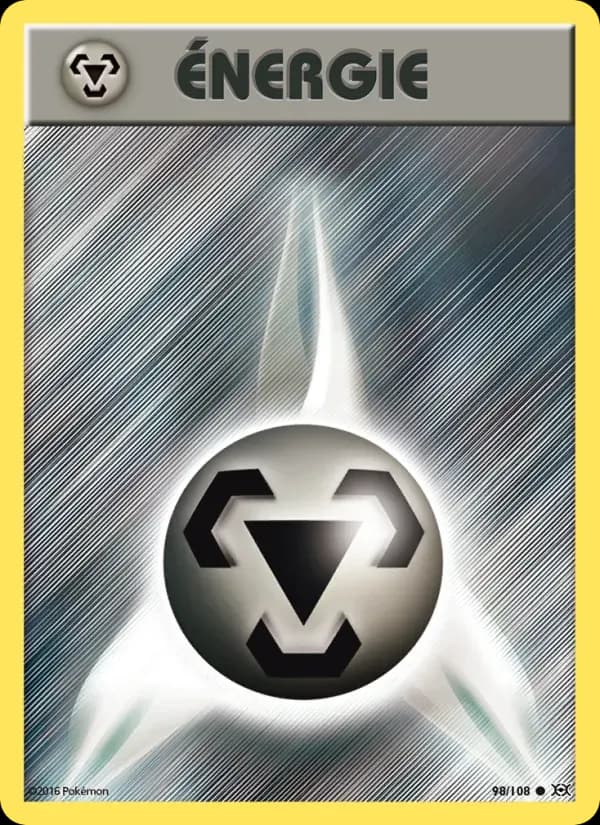 Énergie Métal — Évolutions 98 French Pokémon card