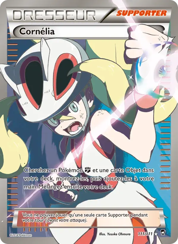 Cornélia — Poings Furieux 111 French Pokémon card