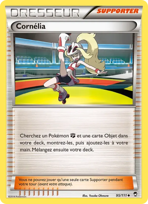 Cornélia — Poings Furieux 95 French Pokémon card