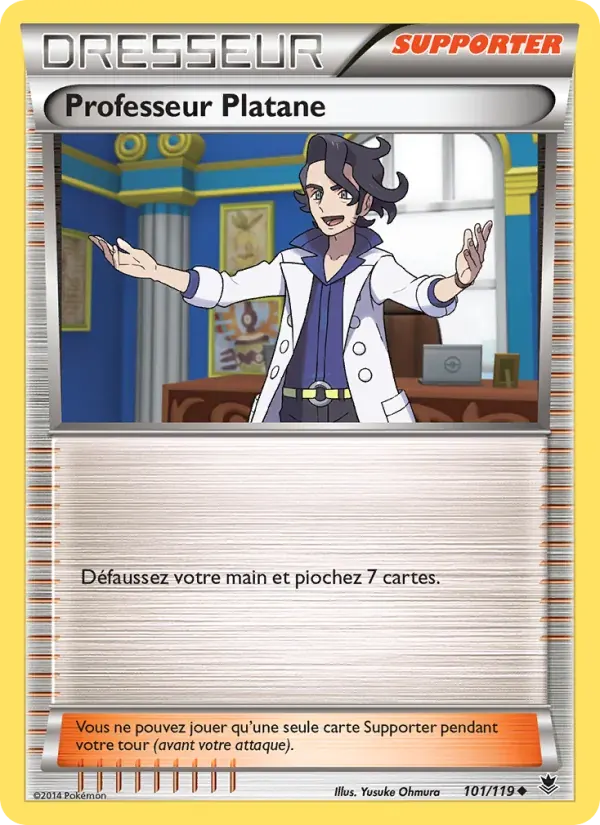 Professeur Platane — Vigueur Spectrale 101 French Pokémon card