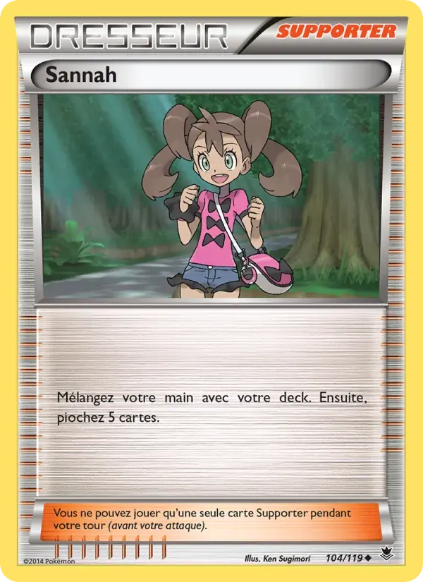 Sannah — Vigueur Spectrale 104 French Pokémon card