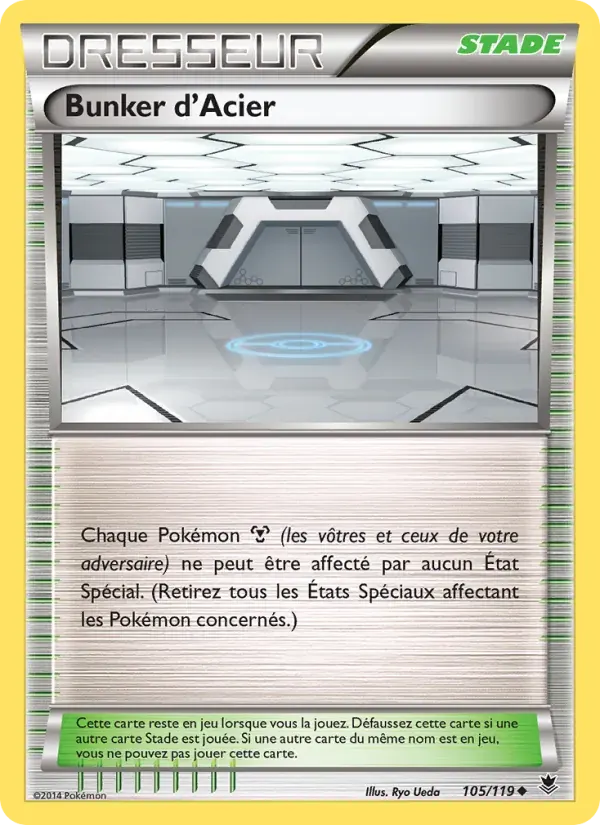 Bunker d'Acier — Vigueur Spectrale 105 French Pokémon card