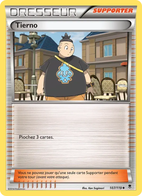 Tierno — Vigueur Spectrale 107 French Pokémon card