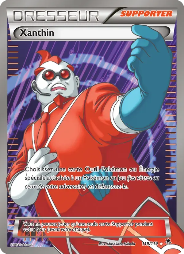 Xanthin — Vigueur Spectrale 119 French Pokémon card