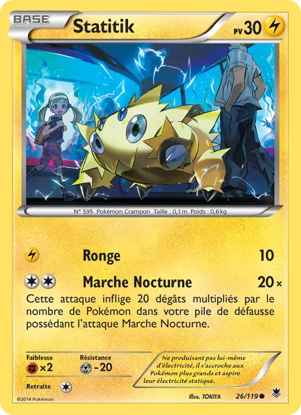 Statitik — Vigueur Spectrale 26 French Pokémon card