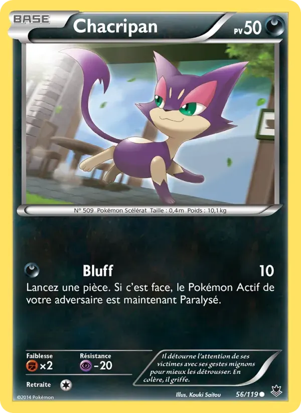 Chacripan — Vigueur Spectrale 56 French Pokémon card