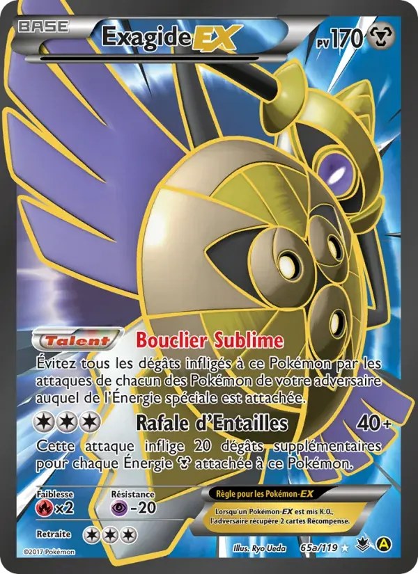 Exagide EX — Vigueur Spectrale 65 French Pokémon card