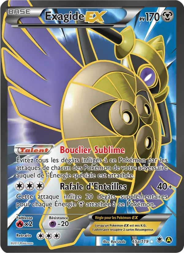 Exagide EX — Vigueur Spectrale 65a French Pokémon card