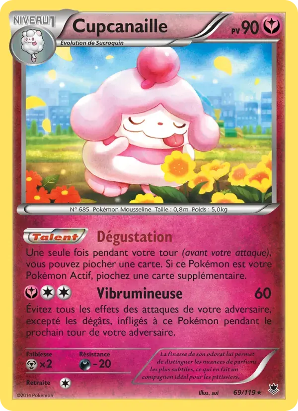 Cupcanaille — Vigueur Spectrale 69 French Pokémon card