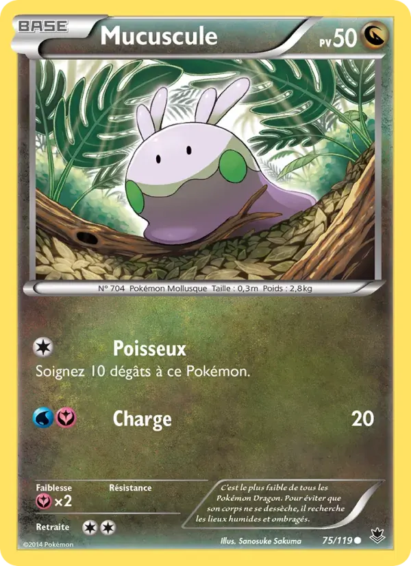 Mucuscule — Vigueur Spectrale 75 French Pokémon card