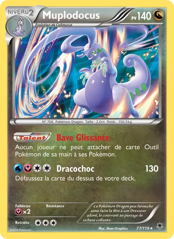 Muplodocus — Vigueur Spectrale 77 French Pokémon card