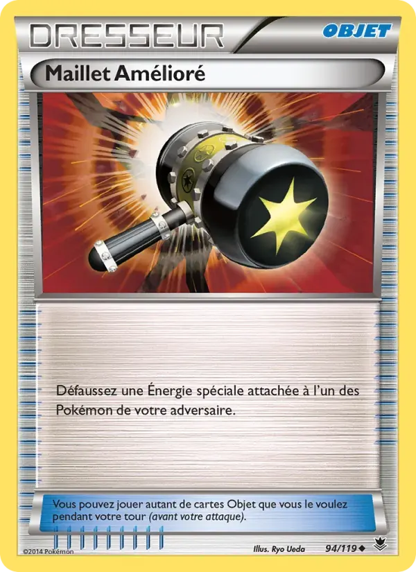 Maillet Amélioré — Vigueur Spectrale 94 French Pokémon card