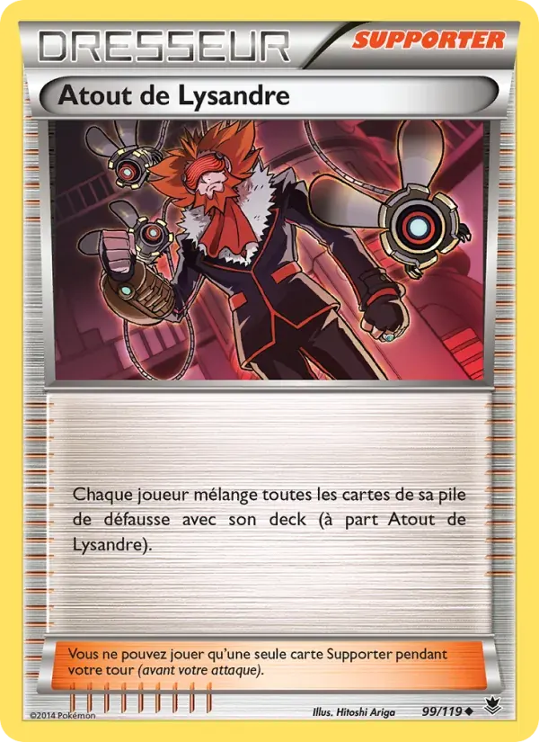 Atout de Lysandre — Vigueur Spectrale 99 French Pokémon card