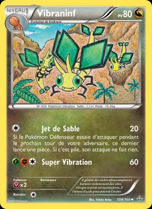 Vibraninf — Primo-Choc 109 French Pokémon card