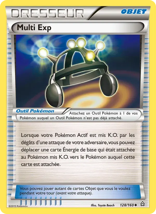 Multi Exp — Primo-Choc 128 French Pokémon card