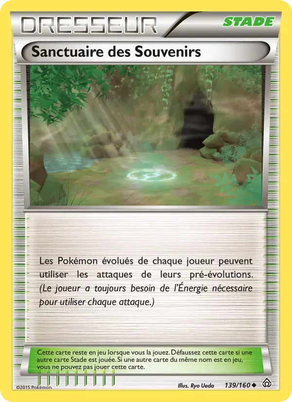 Sanctuaire des Souvenirs — Primo-Choc 139 French Pokémon card