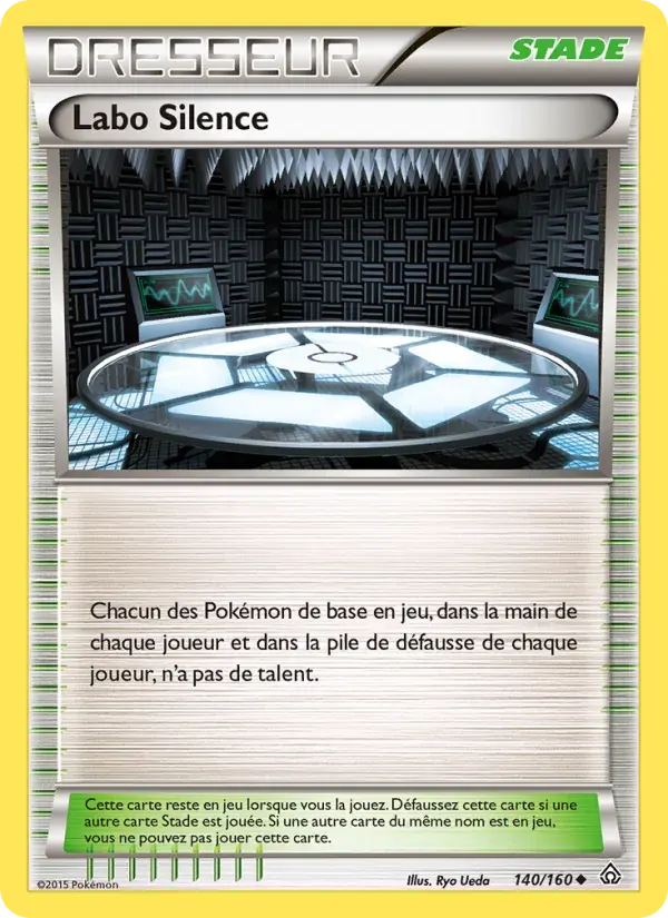 Labo Silence — Primo-Choc 140 French Pokémon card