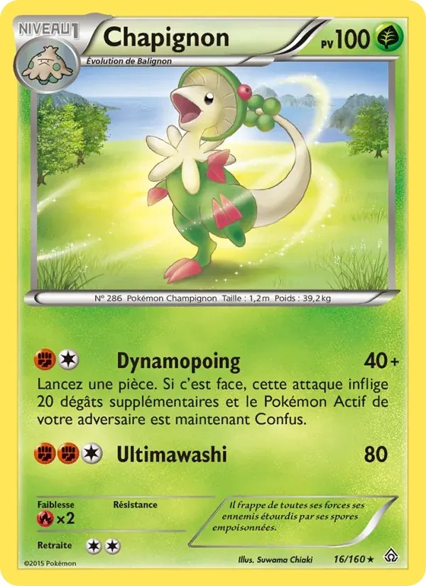Chapignon — Primo-Choc 16 French Pokémon card