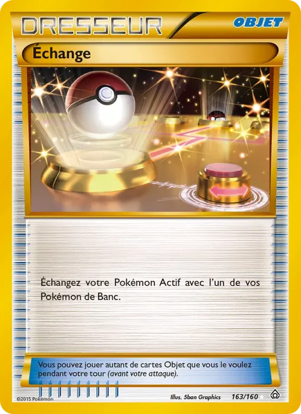 Échange — Primo-Choc 163 French Pokémon card