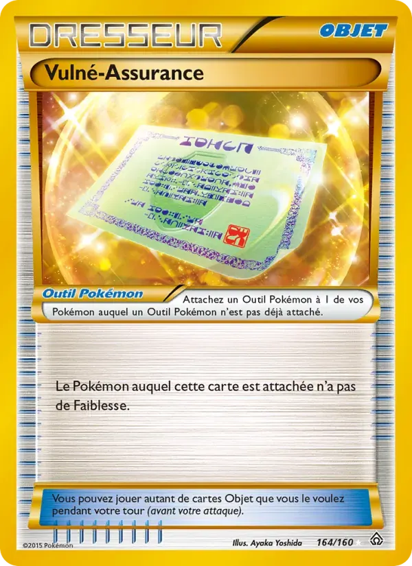 VulnéAssurance — Primo-Choc 164 French Pokémon card