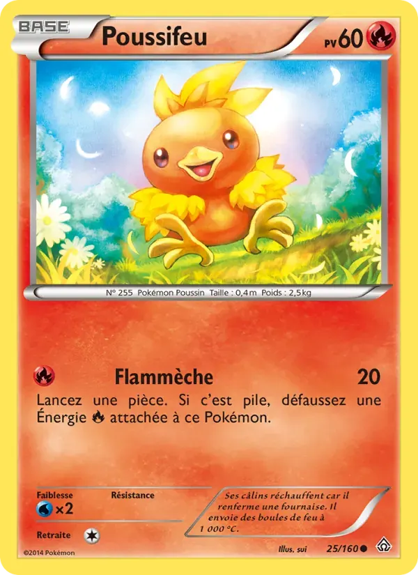 Poussifeu — Primo-Choc 25 French Pokémon card