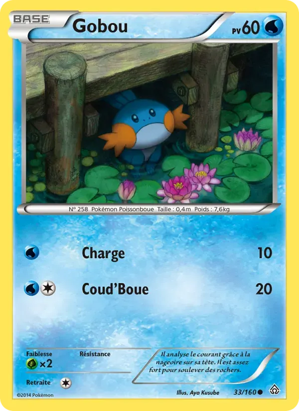 Gobou — Primo-Choc 33 French Pokémon card
