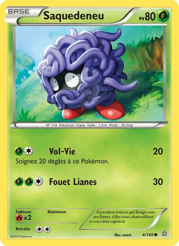 Saquedeneu — Primo-Choc 4 French Pokémon card