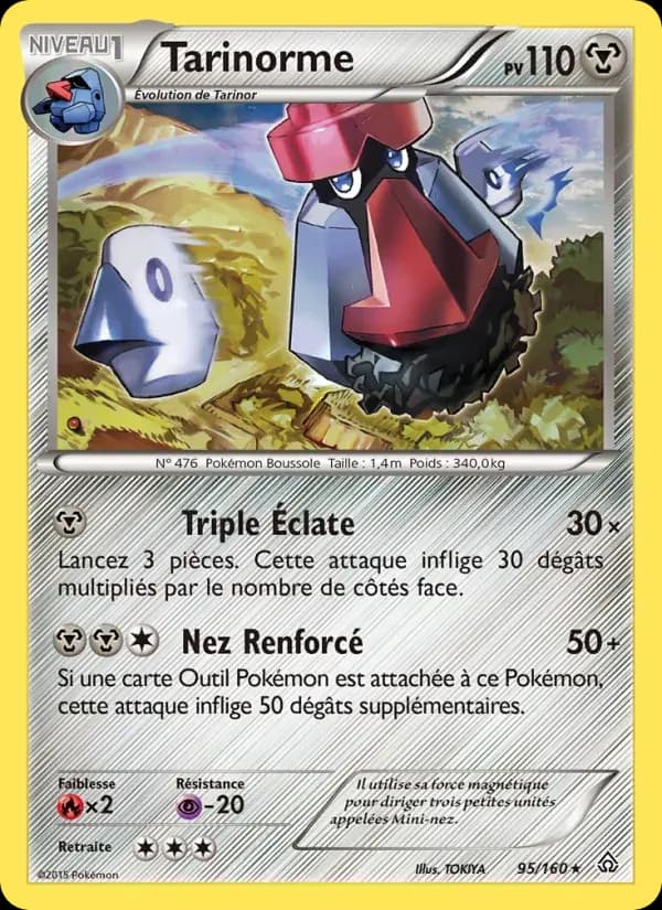 Tarinorme — Primo-Choc 95 French Pokémon card