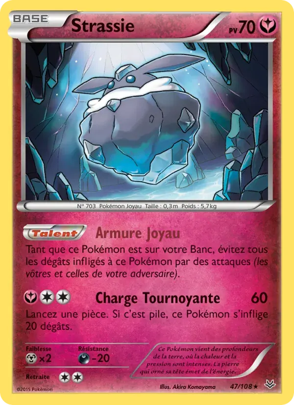 Strassie — Ciel Rugissant 47 French Pokémon card