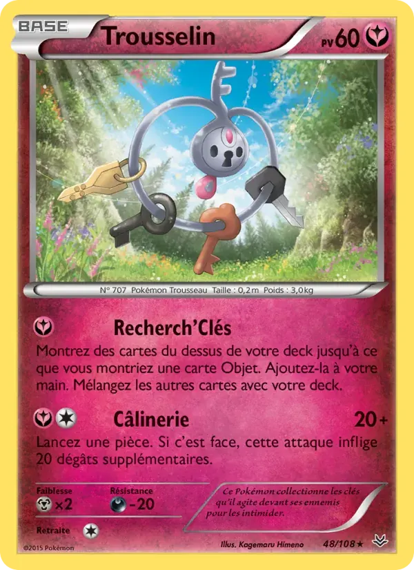 Trousselin — Ciel Rugissant 48 French Pokémon card