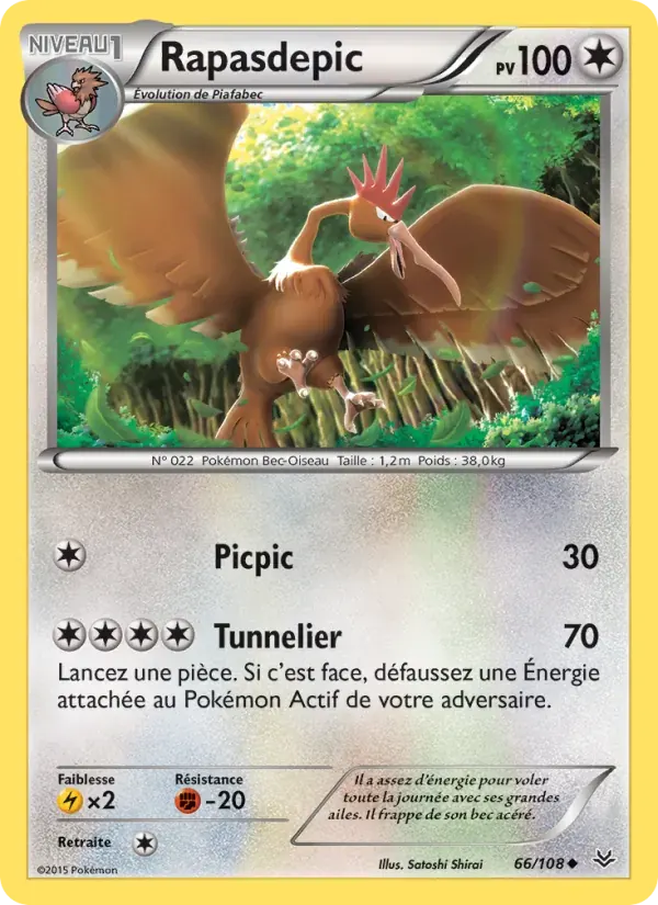 Rapasdepic — Ciel Rugissant 66 French Pokémon card