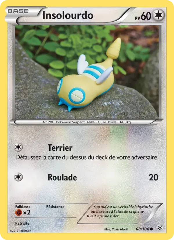 Insolourdo — Ciel Rugissant 68 French Pokémon card