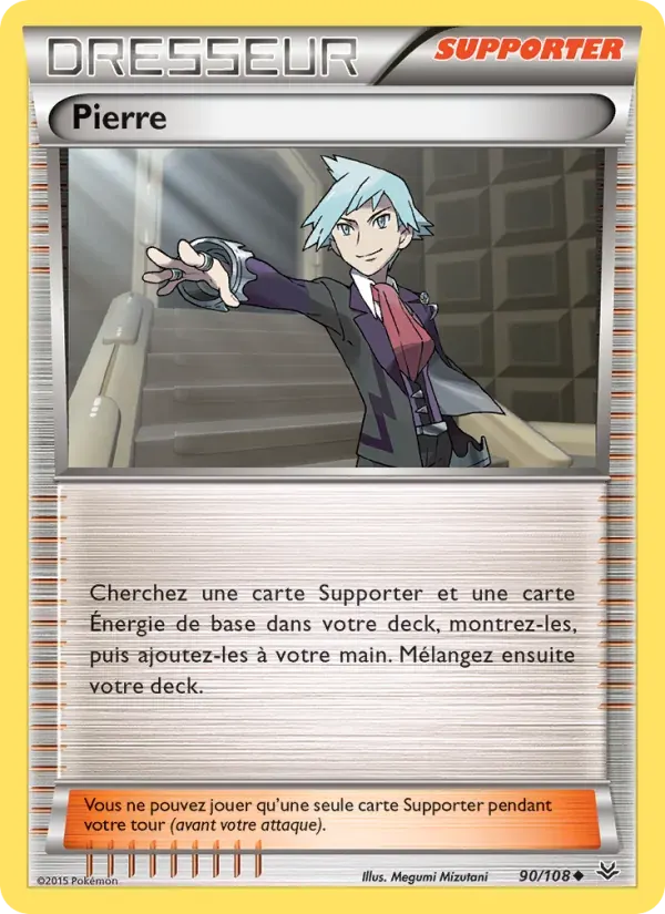 Pierre — Ciel Rugissant 90 French Pokémon card